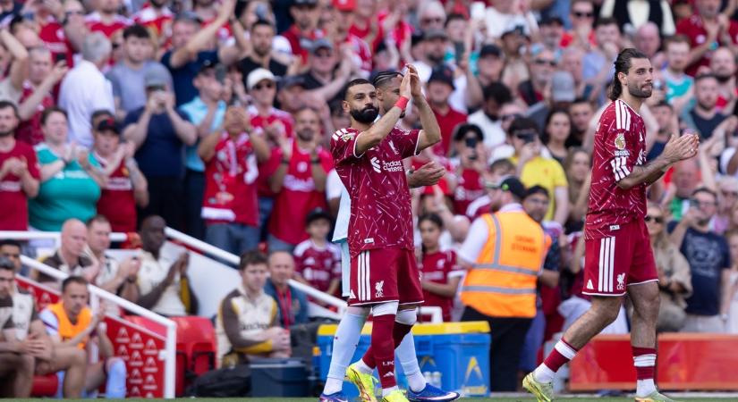 A Brentford belecsúnyított Szalah búcsújába, de a BL így is összejött a Liverpoolnak