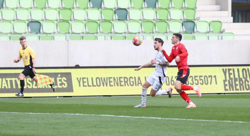 Parádés szurkolás, Haladás-döntetlen Pápán - videó