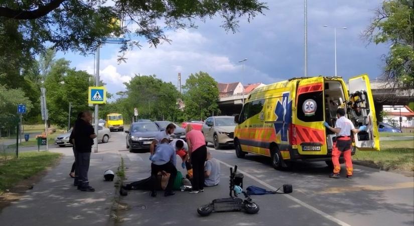 Ha fel is ébred a kómából, valószínűleg akkor sem élhet már teljes életet az idős férfi, akit elektromos rollerrel gázoltak el a zebrán
