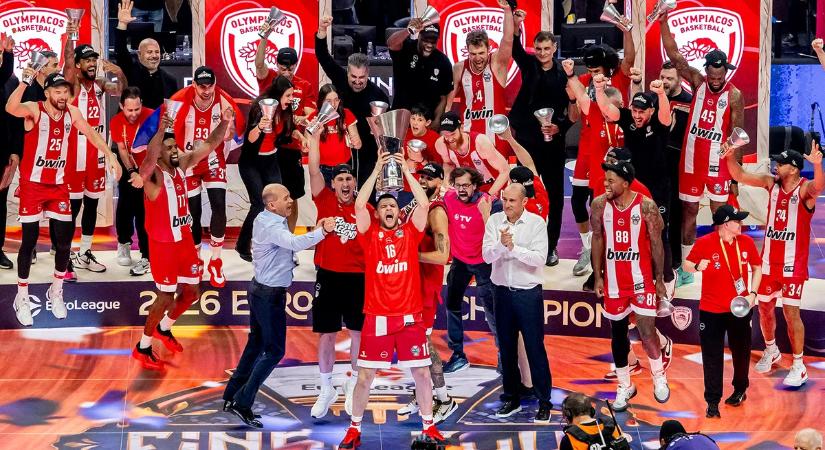 Az Olympiakosz nyerte meg a férfi kosárlabda Euroligát