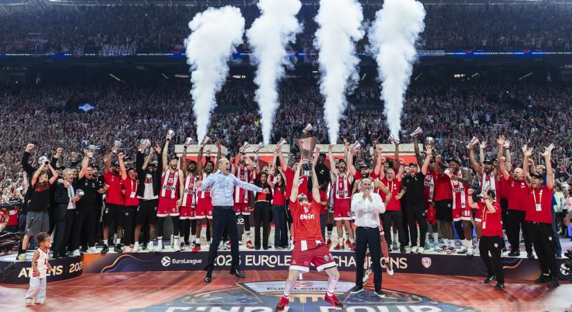 Az Olympiakosz nyerte meg a kosárlabda Euroligát