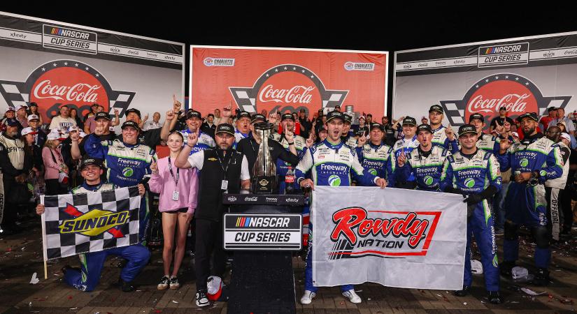 NASCAR: Suarez nyerte a valaha volt legérzelmesebb Coca-Cola 600-at