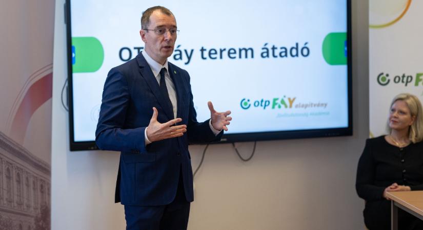 Új szintre lépett az ELTE–OTP partnerség