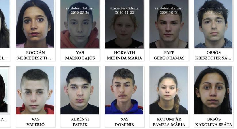 18 eltűnt kisgyereket is keresnek a kaposvári rendőrök