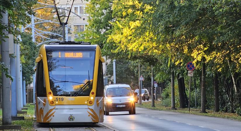 Fennakadás van a debreceni 1-es villamos közlekedésében