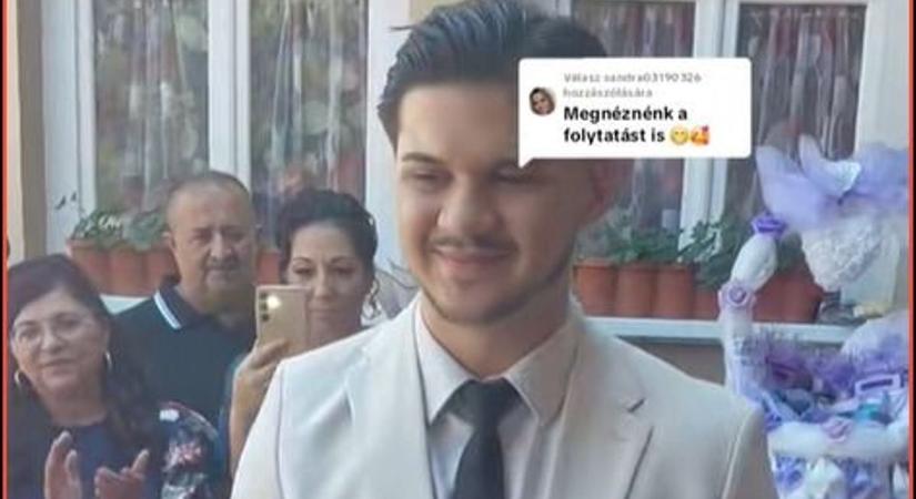 Folytatódik a love sztori! Májusfa után az udvarláskérés következik!