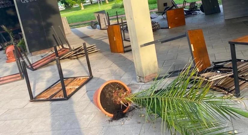 Pszichiátriára vitték a férfit, aki mindent szétvert a Bikás parknál