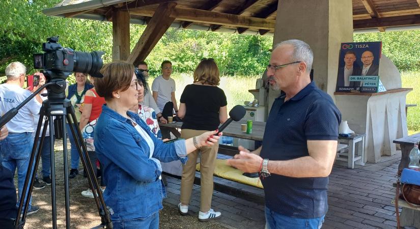 A képviselő és a kormánybiztos is interjút adott a Tapolcai Médiának Diszelben
