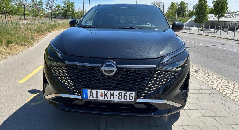 Villanyautó hatású hibrid Japánból – Nissan Qashqai e-POWER Tekna teszt