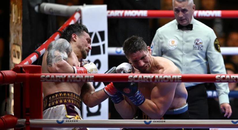 'Nem akartam, hogy unatkozzatok' – Oleksandr Usyk a Rico Verhoeven elleni meccséről