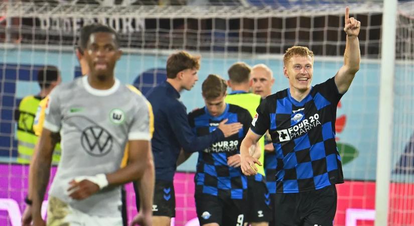 A Paderborn nyerte meg az osztályozót, a Wolfsburg 29 év után újra 2. Bundesliga-csapat lesz