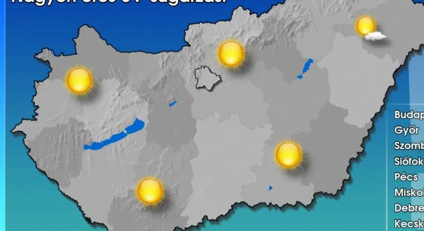 Folytatódik a kánikula, 32 fok is lehet