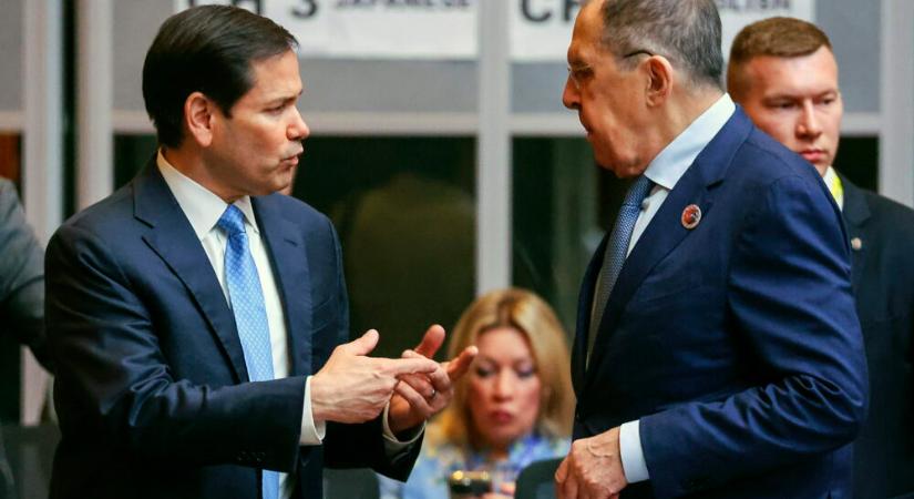 Lavrov tájékoztatta Rubiót az ukrán katonai célpontok ellen készülő csapásokról