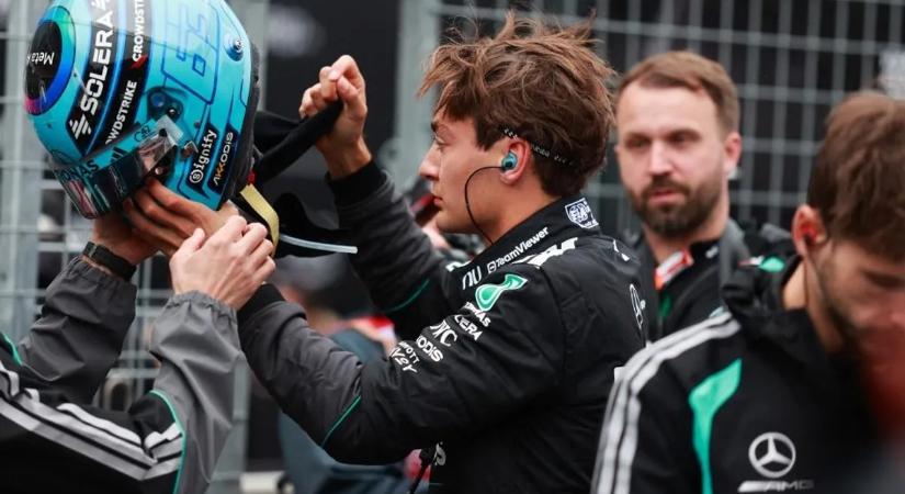 George Russell kudarcán nevetnek Verstappenék