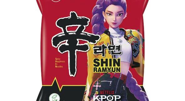 Nonghim Shin Ramyun „KPop Demon Hunters” instant tészták