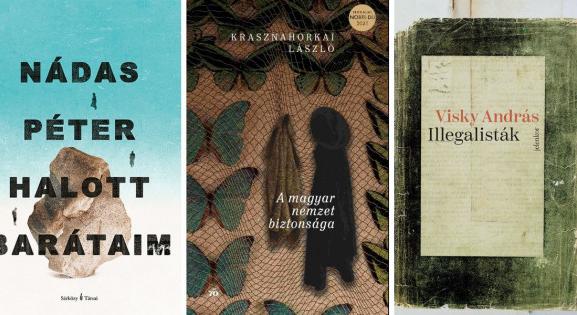 Krasznahorkai, Nádas és Visky is a Merítés-díj tízes listáján