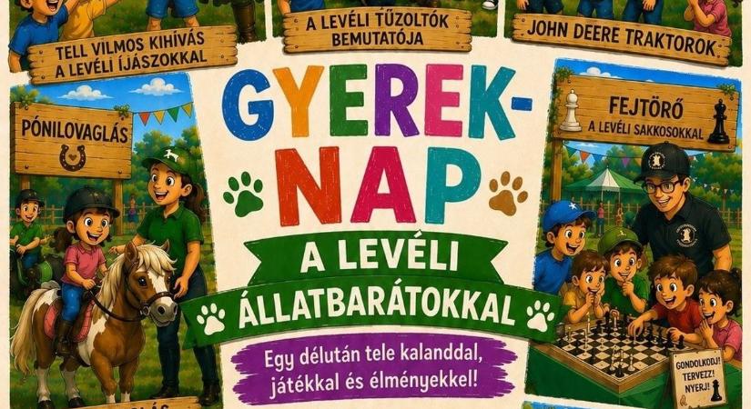 Móka és kacagás vár a gyerekekre a levél gyereknapon - íme a programok