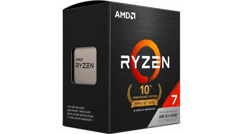 Indiában már fel is bukkant a RYZEN 7 5800X3D 10th Anniversary Edition kiadása