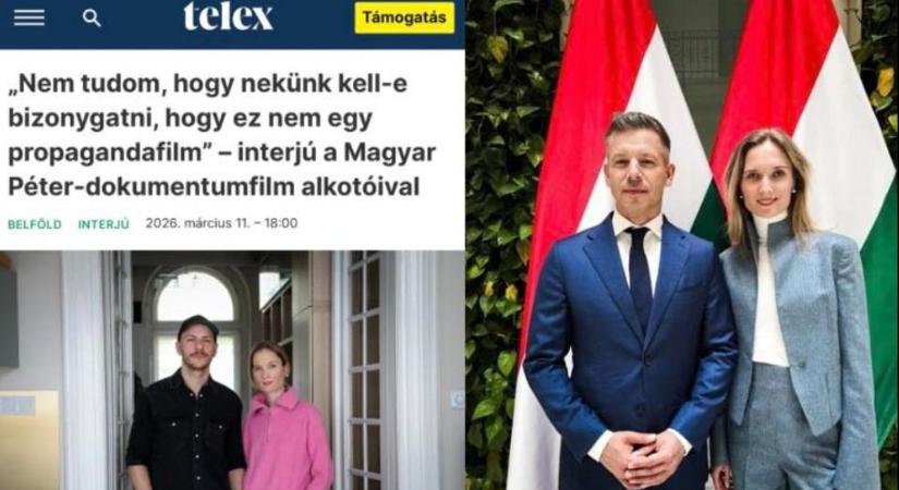 A film egyik készítője lett Magyar Péter kabinetfőnöke. Nincs ezzel semmi baj...