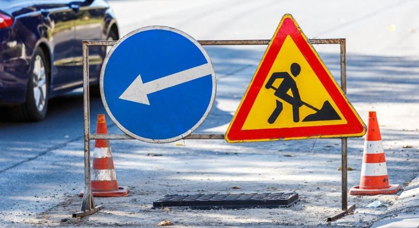 Korlátozások a belvárosban: négy hónapos munka kezdődött