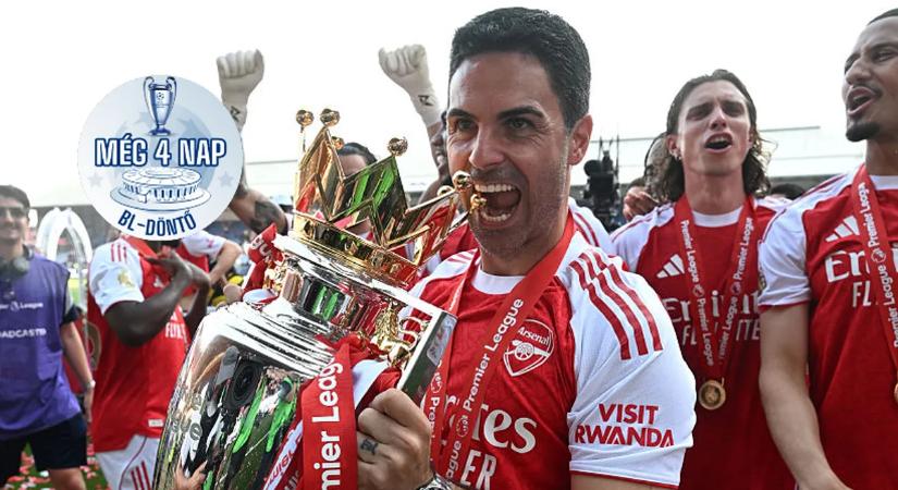 „Szombaton mi leszünk Európa bajnokai!” – Arteta az Arsenal bajnoki címet ünneplő buliján