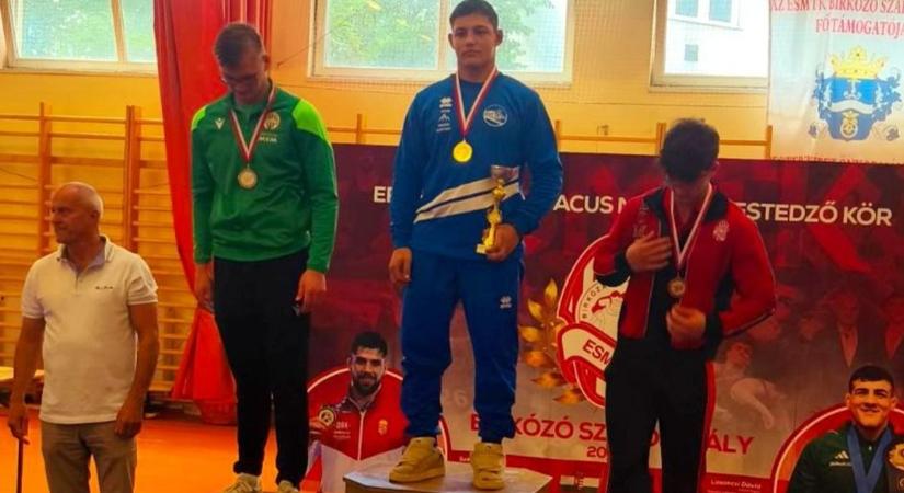 Bajnoki cím Egerszegre: Varga Zalán mindenkit legyőzött