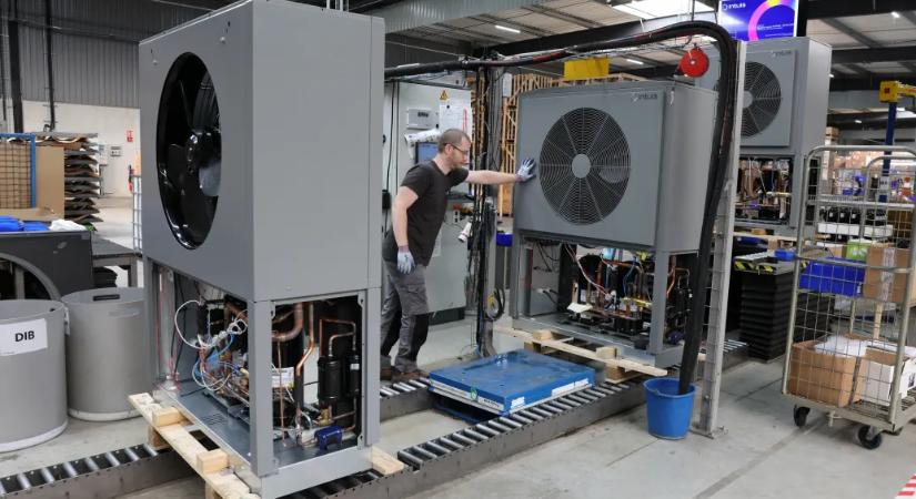 Erősen megtolta a hőszivattyúk eladásait az energiaválság
