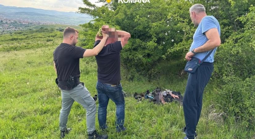 A volt férje bántalmazta nőt – Az elkövetőt az erdőben fogták el nagyszabású akció során
