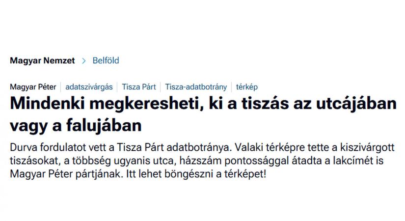 Emlékeznek még a kereshető tiszás térképre? A NAIH ötvenmillióra büntette érte a Mediaworksöt