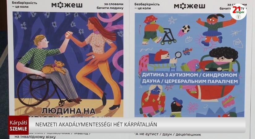 Nemzeti akadálymentességi hét Kárpátalján (videó)