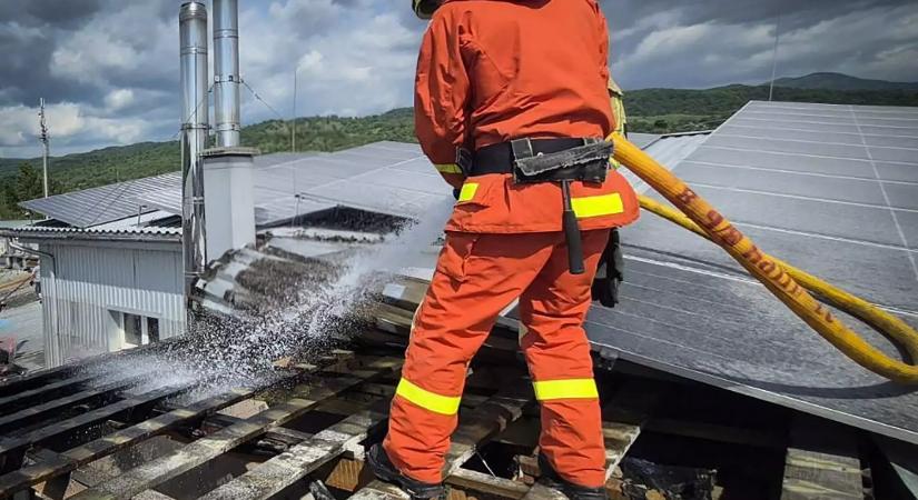 A Rahói járásban kigyulladt egy pékipari vállalkozás