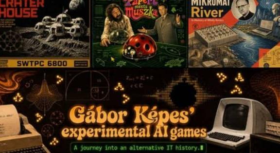 Játék vagy tanulás? Mesterséges intelligencia, ismeretterjesztés és múzeumpedagógiai lehetőség – Képes Gábor egyedülálló AI-játékai