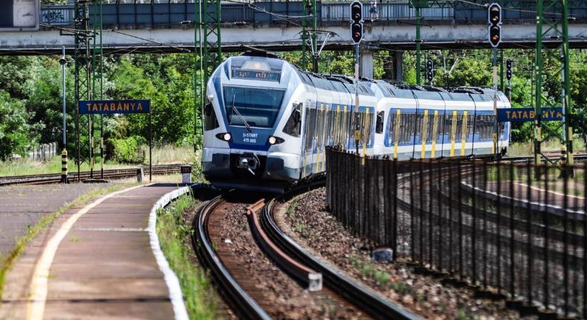 Hosszabb menetidőre számíthatnak az utasok a győri és az oroszlányi vonatokon