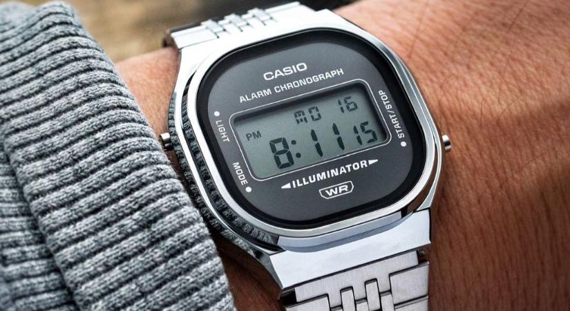 A Casio retró kvarcóra atombombája megérkezett Európába