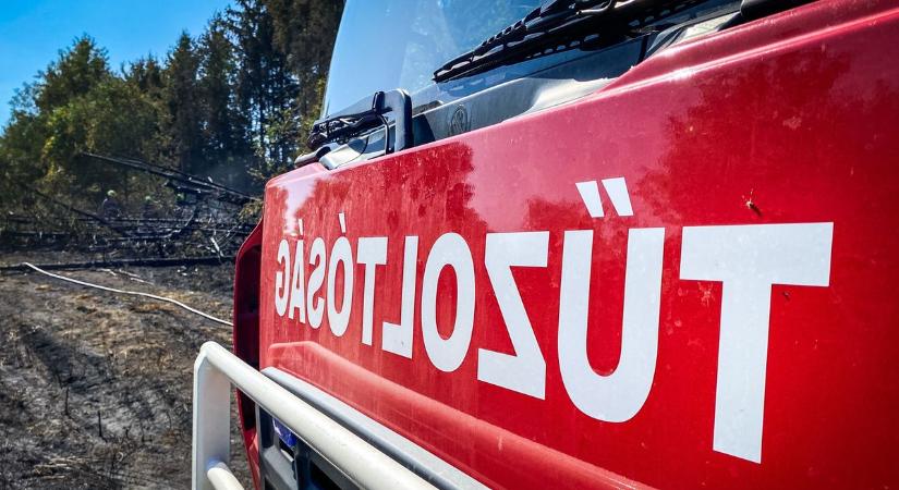 Különös tűzesetek láncolata riasztotta a zalai tűzoltókat