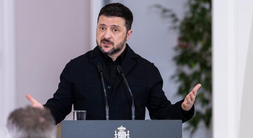 Üzent Budapestnek Zelenszkij, különleges dolgot kapott a főváros