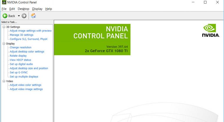 Nyudíjazza a klasszikus vezérlőpultot az Nvidia