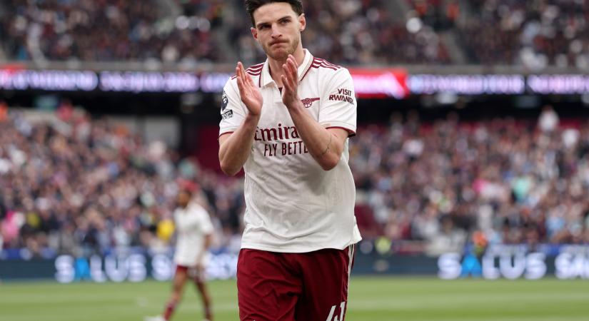 „Mindig támogatni fogom őket” – Declan Rice megható üzenetet küldött a kieső West Hamnek