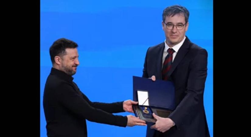 Elismerés Zelenszkijtől: ‘ez a díj Budapestnek szól, de a budapestieket illeti’ – véli Karácsony Gergely – Frissítve!