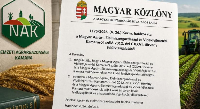Soron kívüli vizsgálat indul a NAK működésével kapcsolatban