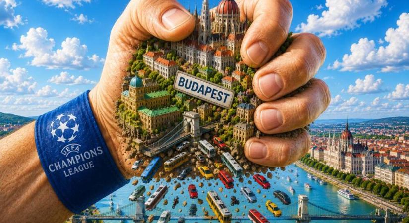 Budapest béna kacsa-üzemmódban – Lezárások, forgalomkorlátozások, autó-elszállítások – A BL-döntő a ludas…..