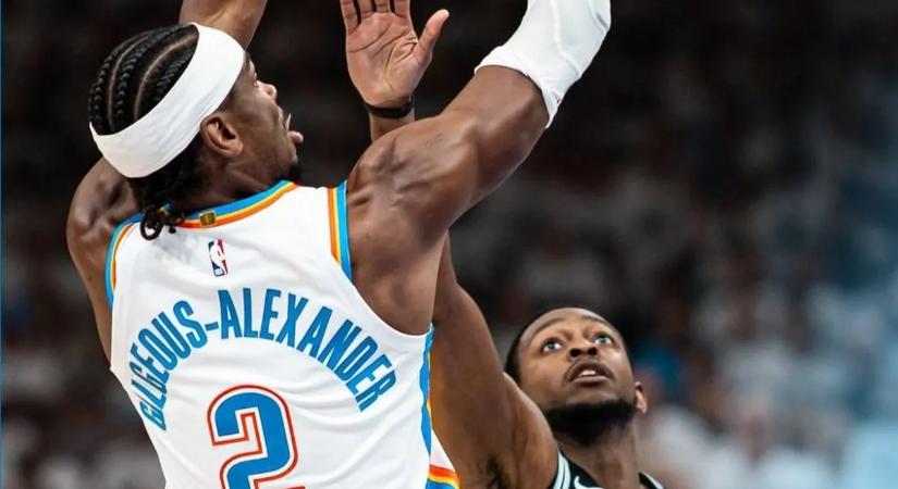 NBA: Gilgeous-Alexander ezúttal remekelt, ismét vezet az Oklahoma