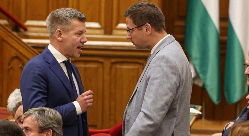 A fél ország azt találgatja, mit mondott Magyar Péter Gulyás Gergelynek, amikor odasétált hozzá a Parlamentben – most minden részlet kiderült