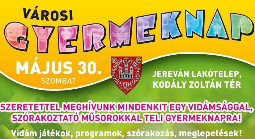 Városi Gyermeknap vár kicsiket és nagyokat Sopronban