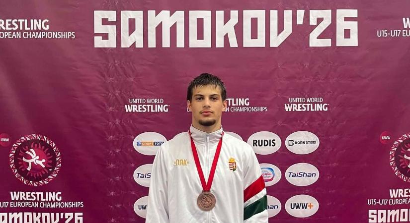 Koleszár Ármin bronzérmet szerzett az Európa-bajnokságon