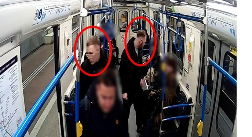 Hajhúzásig fajult a vita az M3-as metrón - Két férfit keres a rendőrség