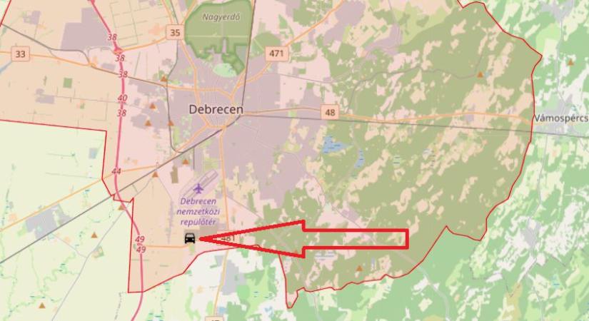 Autók ütköztek Debrecen külterületén