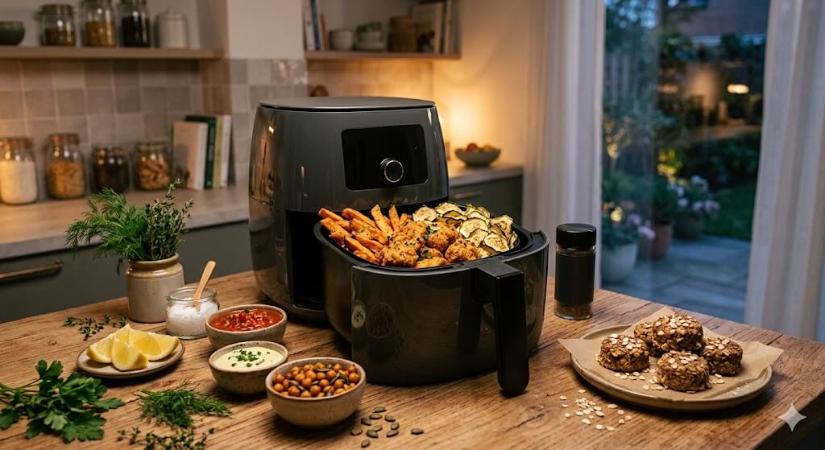 Air fryer receptek: ropogós falatok kevesebb macerával