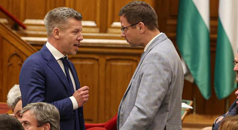 Egymásnak feszültek: Kiderült mit mondott Magyar Péter Gulyás Gergelynek