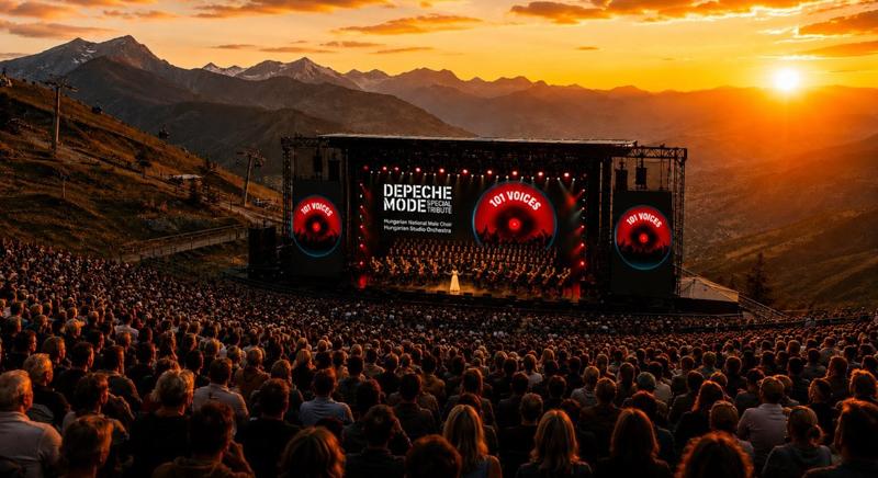 Európa új kedvence lett a magyar Depeche Mode-produkció